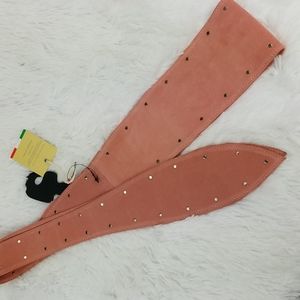 Punto Fibbia Wrap Around Suede Obi Belt